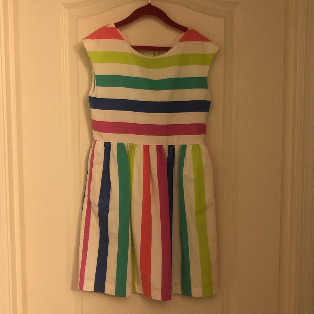 Gap Kids - Multi-Colored Stripped Summer D…
